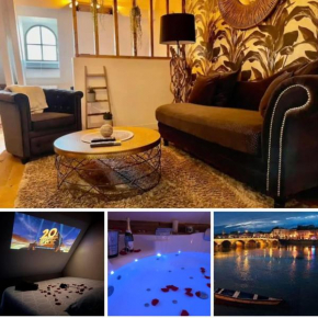 Séjour détente au cœur de MÂCON spa,ciné,bouteille offerte